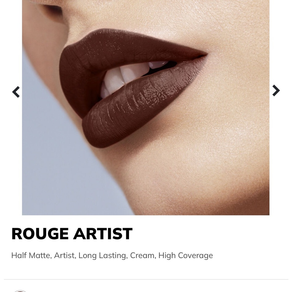 Make Up For Ever Rouge Artist Lipstick in Magnetic Brown #122 Brand-new!